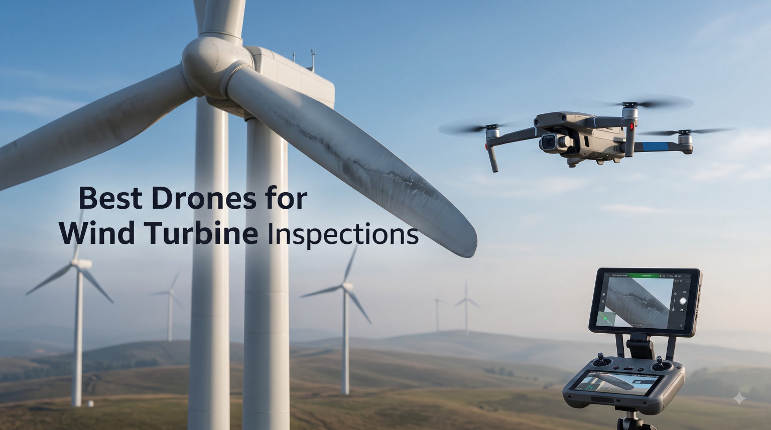 Best Drones for Wind Turbine Inspections