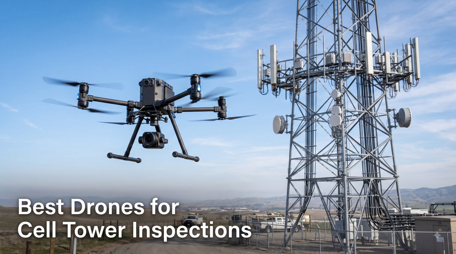 Best Drones for Cell Tower Inspections