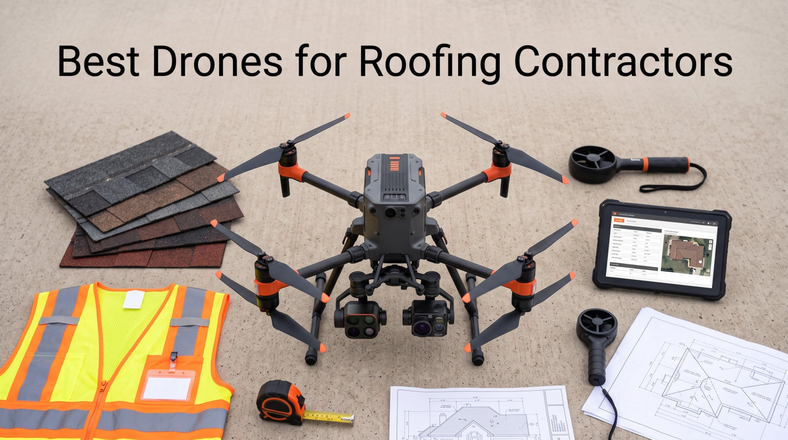 Best Drones for Roofing Contractors