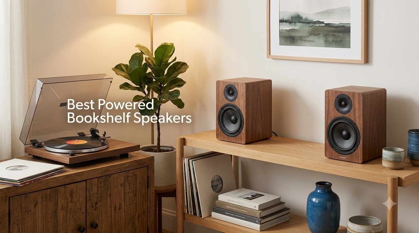 Best Powered Bookshelf Speakers