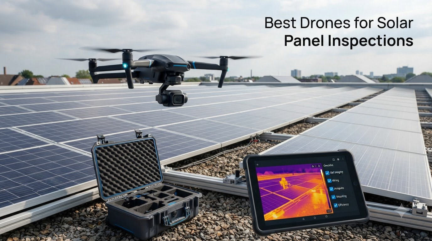 Best Drones for Solar Panel Inspections