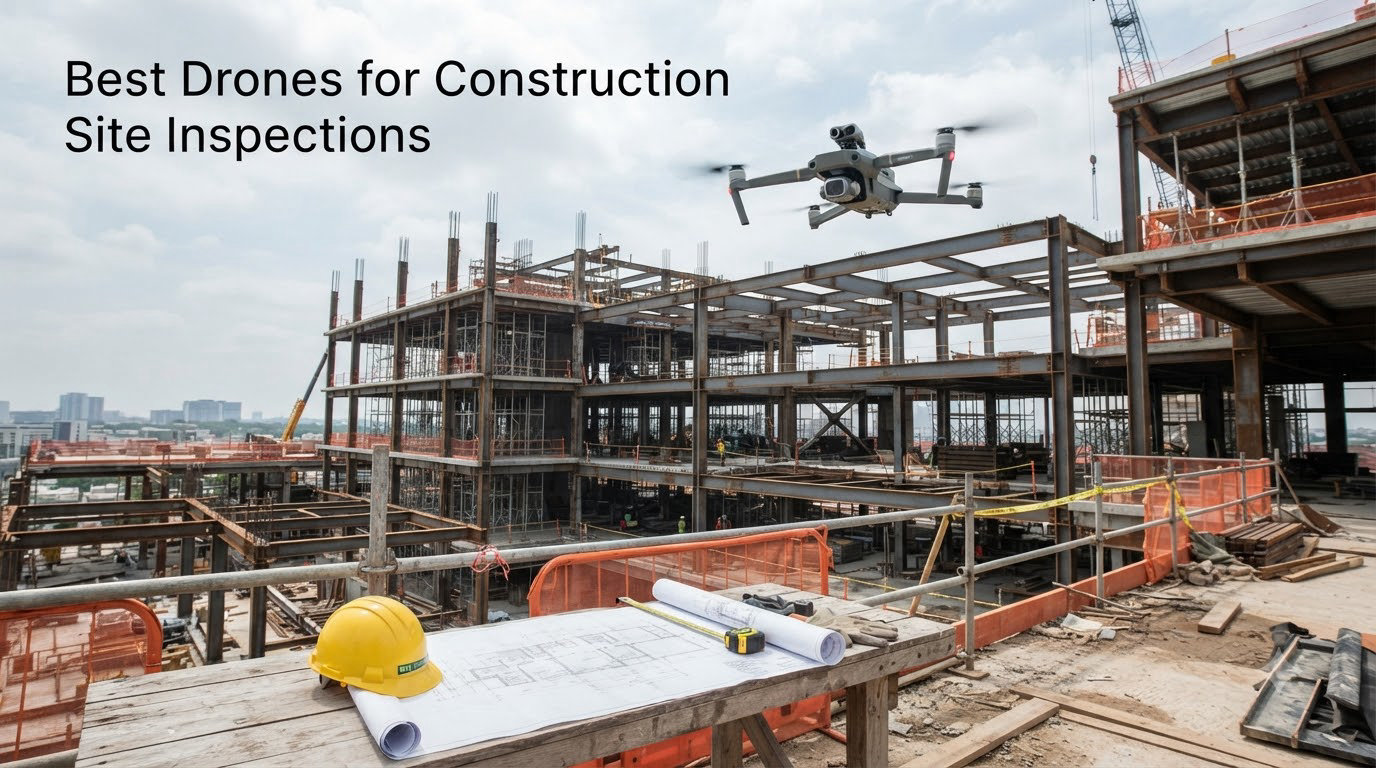 Best Drones for Construction Site Inspections