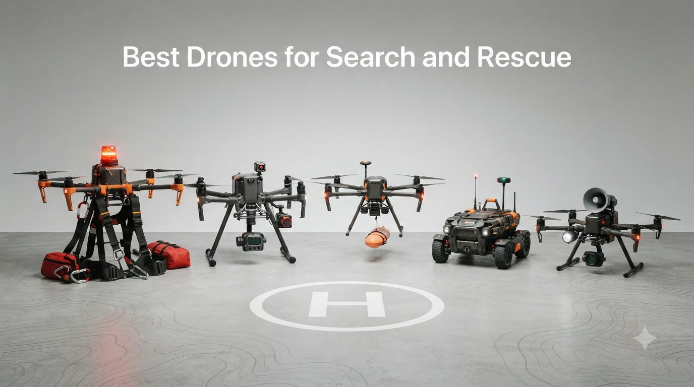Best Drones for Search and Rescue