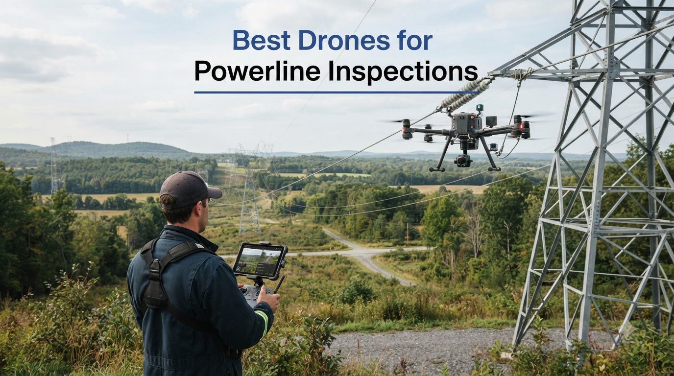Best Drones for Powerline Inspections