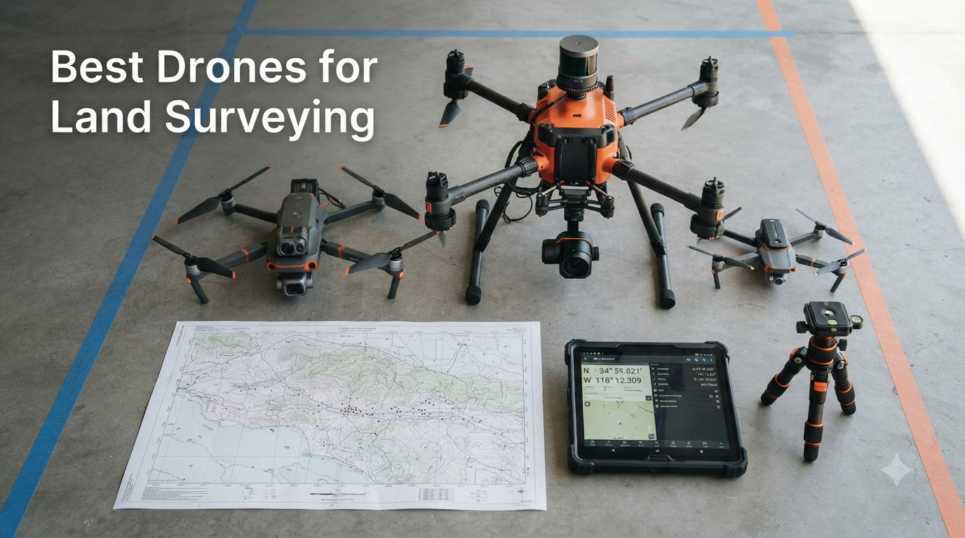 Best Drones for Land Surveying