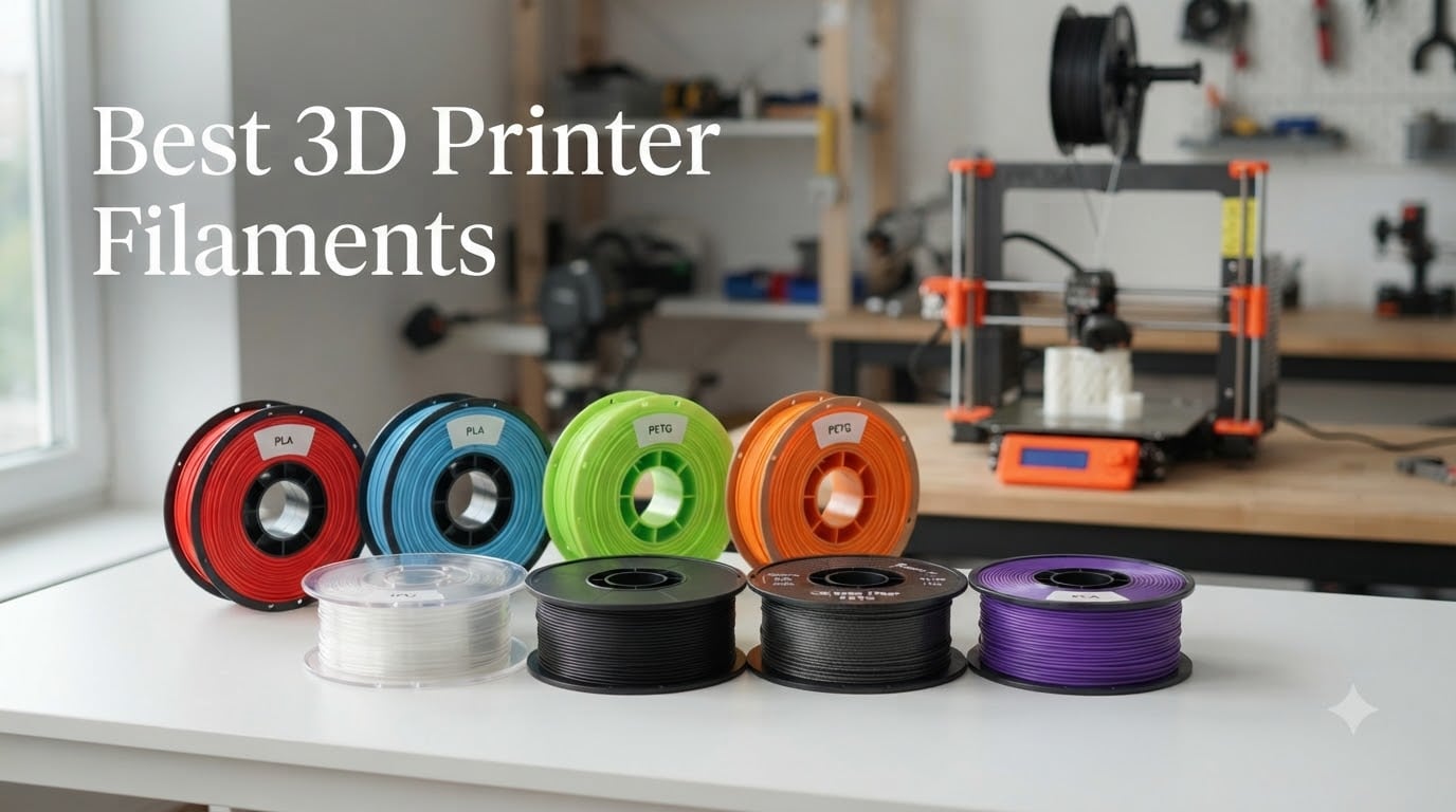 Best 3D Printer Filaments