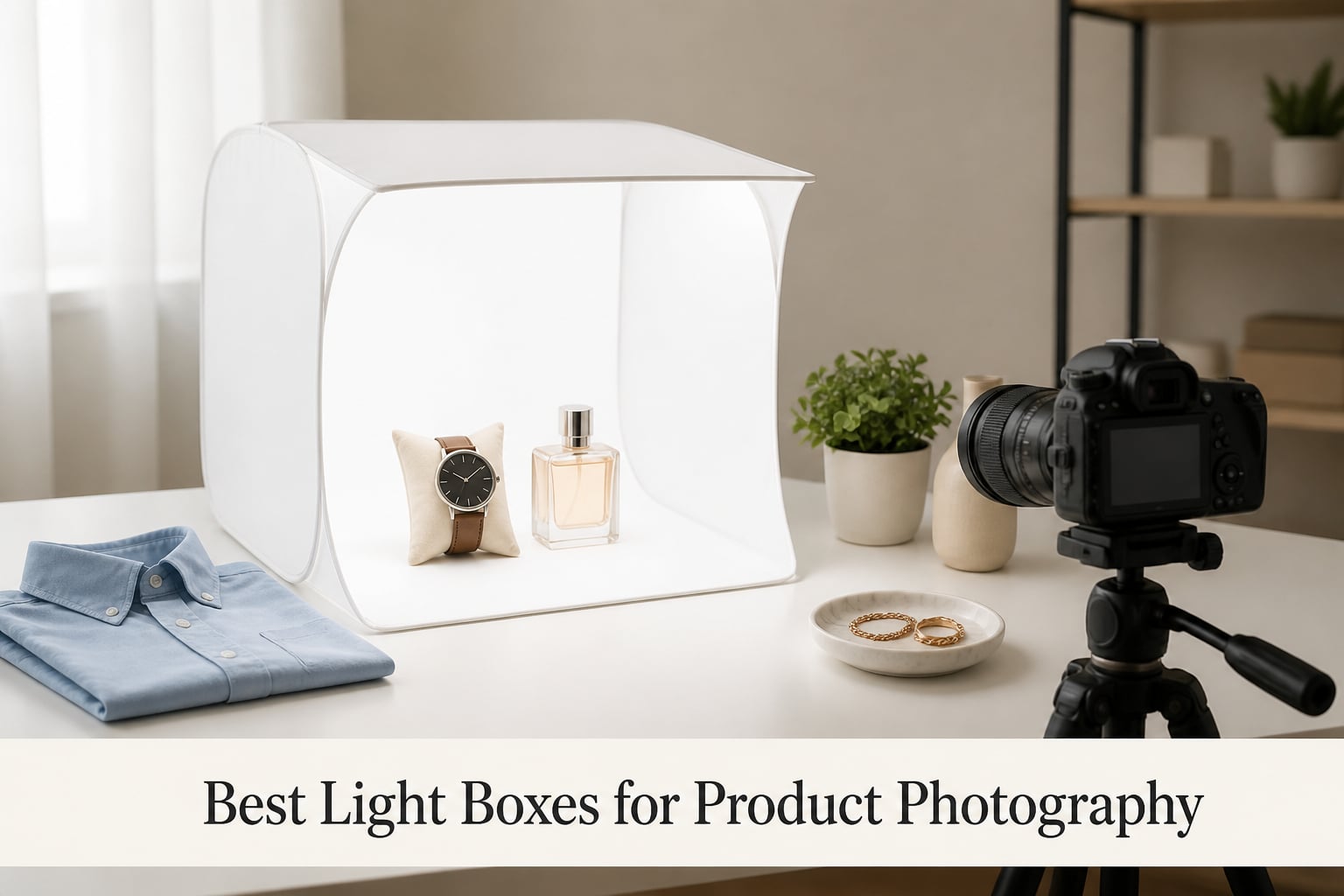 Best Light Boxes for Product Photography