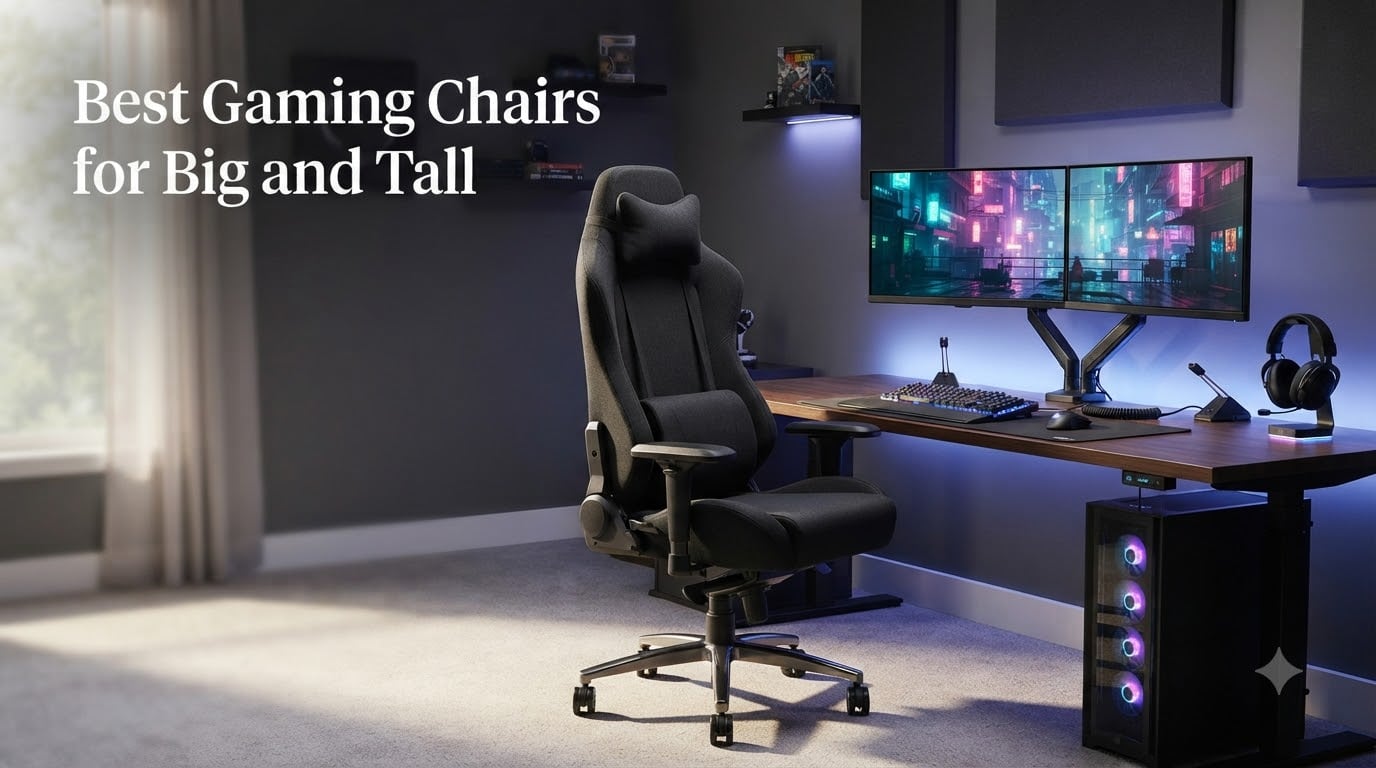 Best Gaming Chairs for Big and Tall