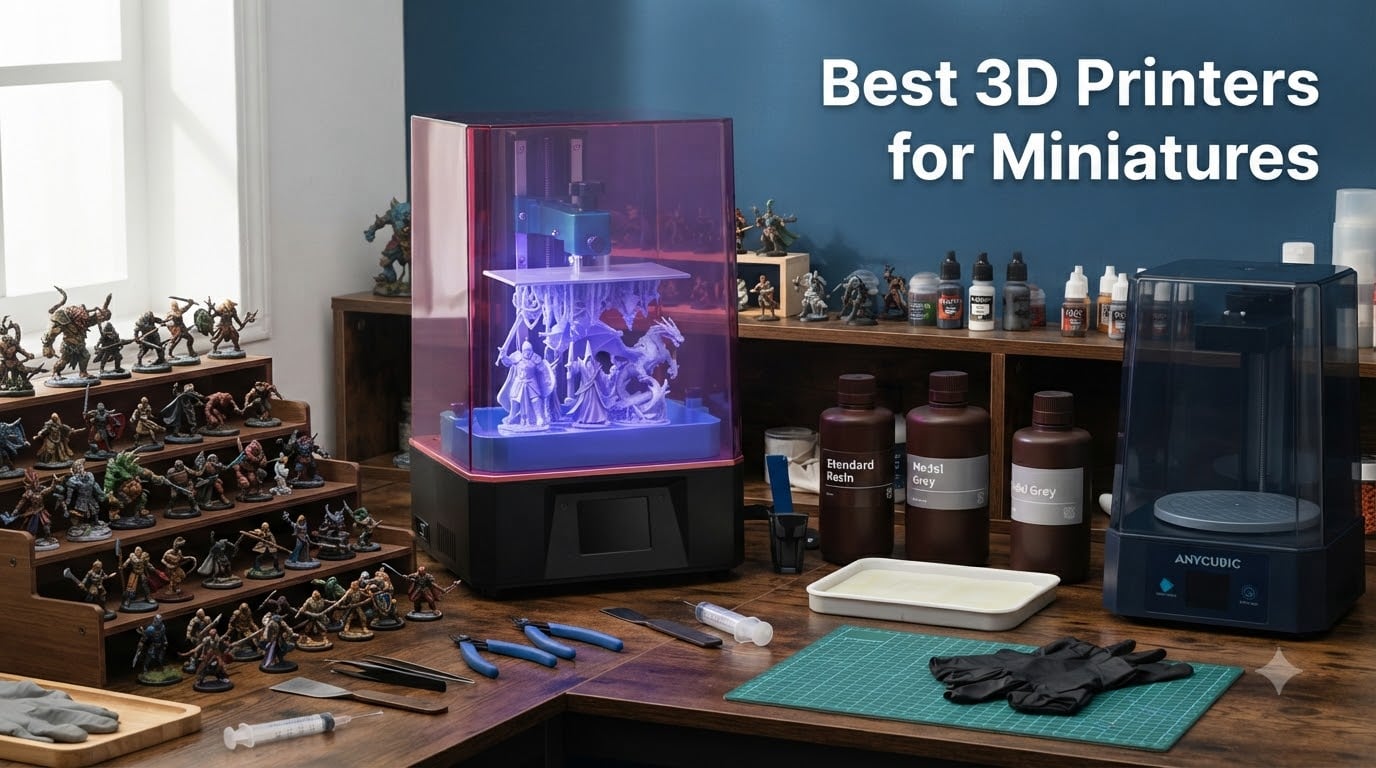 Best 3D Printers for Miniatures