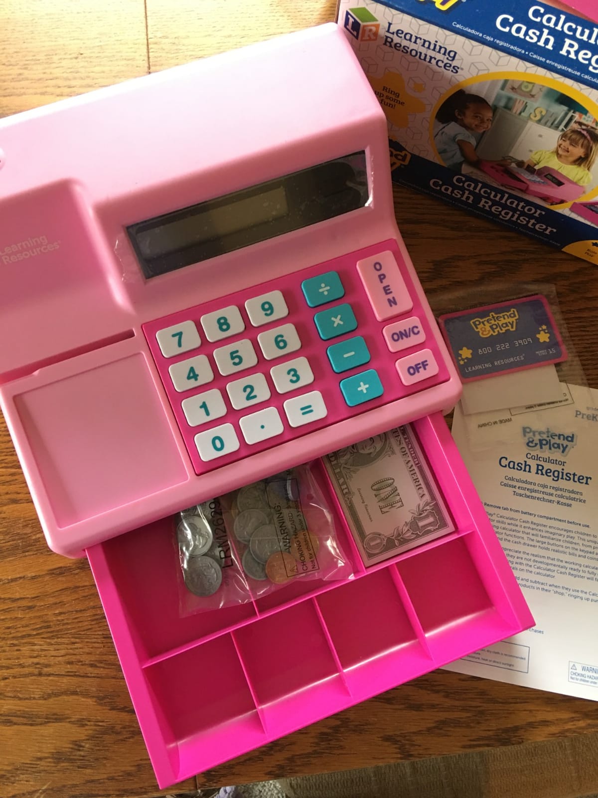 Learning Resources Pretend & Play Calculator Register Toy customer photo 1