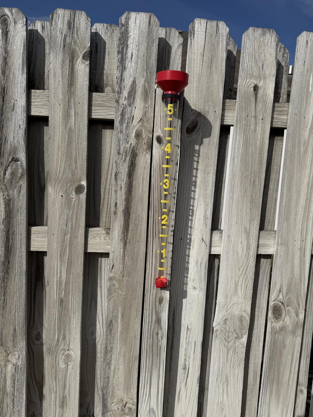 Headwind EZRead 26” Giant Professional Outdoor rain Gauge, USA Made Heavy Duty All Weather Freeze Proof mountable with Float, Green (820-0002) customer photo 2