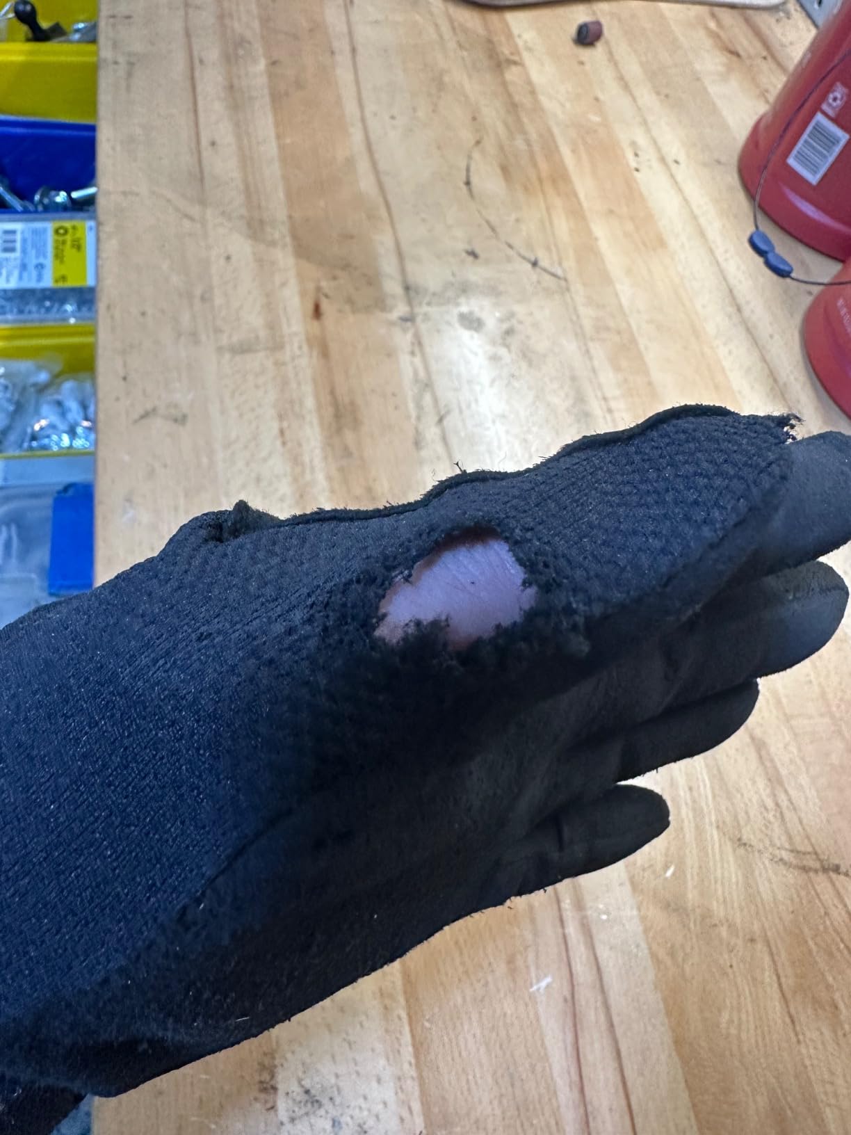 Mechanix Wear Original Touchscreen Work Gloves, Large, Black customer photo 2