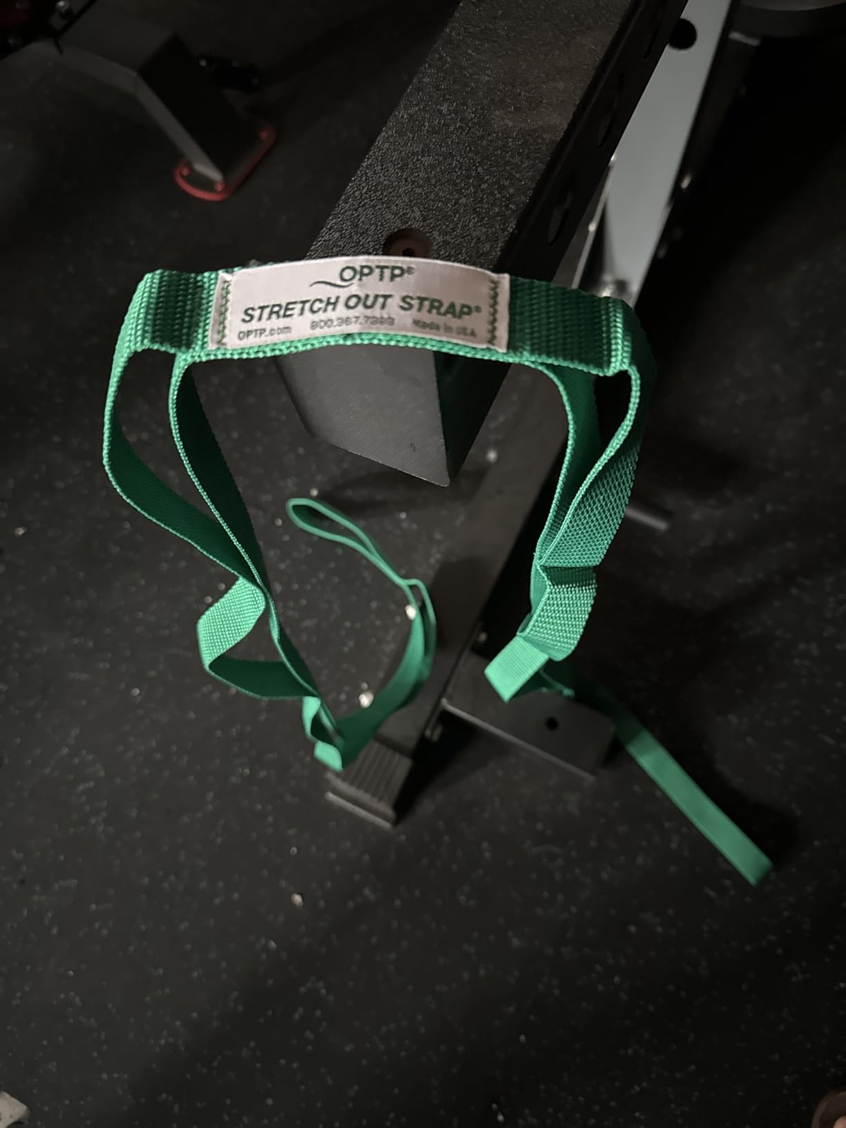 OPTP The Original Stretch Out Strap with Exercise Book, USA-Made Yoga Strap customer photo 2