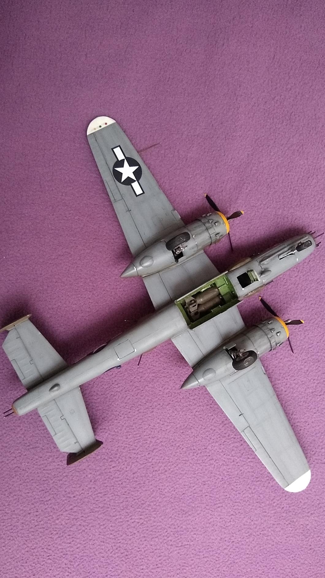 Revell 85-5512 B25J Mitchell 1:48 Scale Model Airplane Building Kit | Model 85-5512, 1:48 scale, 138 parts, skill level 4, detailed B25J Mitchell model airplane building kit for ages 12+ customer photo 1