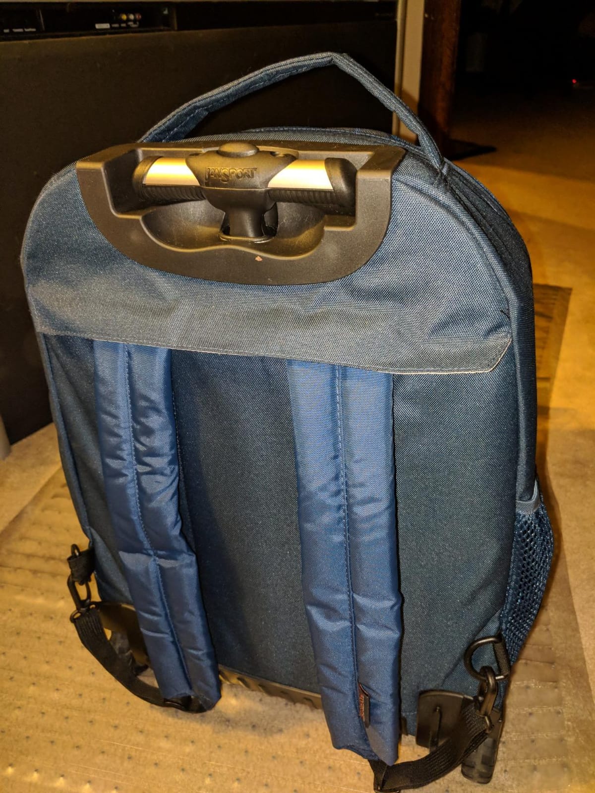 JanSport Driver 8 Rolling Backpack - Wheeled Travel Bag with 15-Inch Laptop Sleeve, One Size, Black customer photo 2