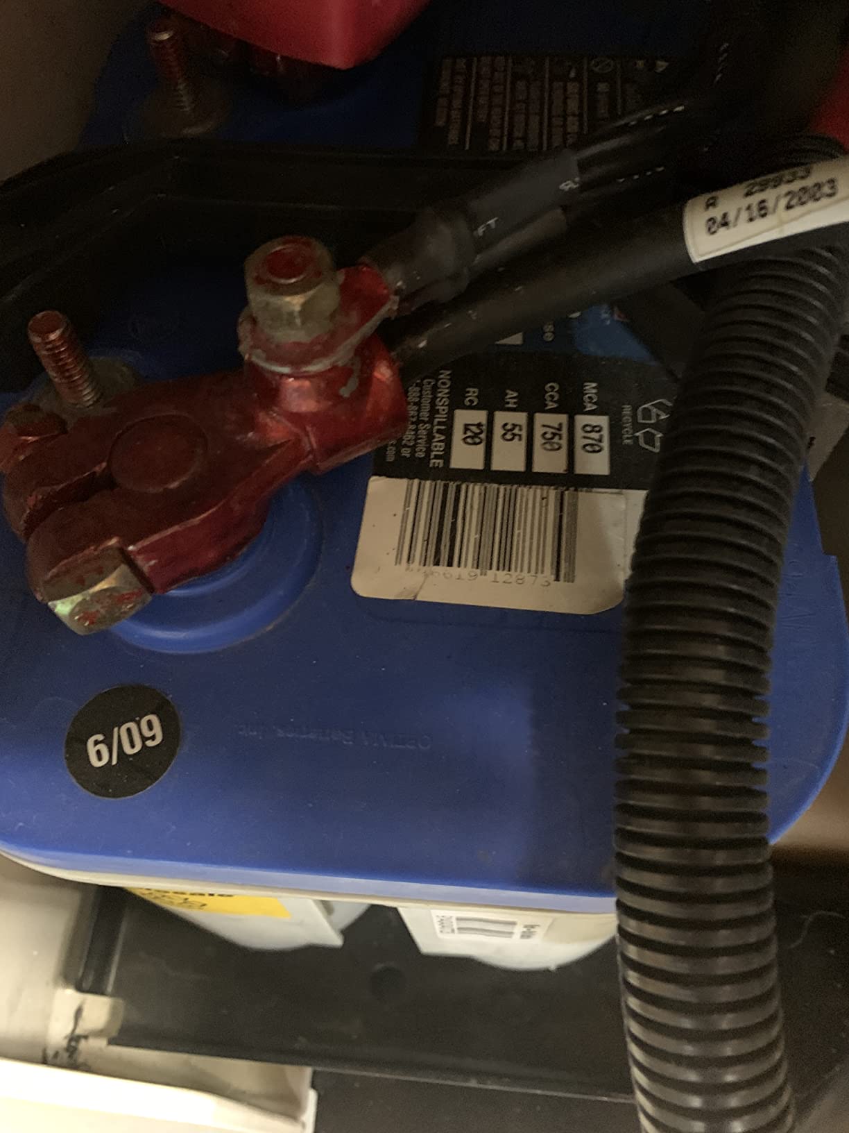 OPTIMA® Batteries High Performance 34M BLUETOP® Sealed AGM Starting Battery | Boat and RV Starting Battery, 800 CCA, Dual Terminal, Maintenance Free, Versatile Mounting customer photo 1