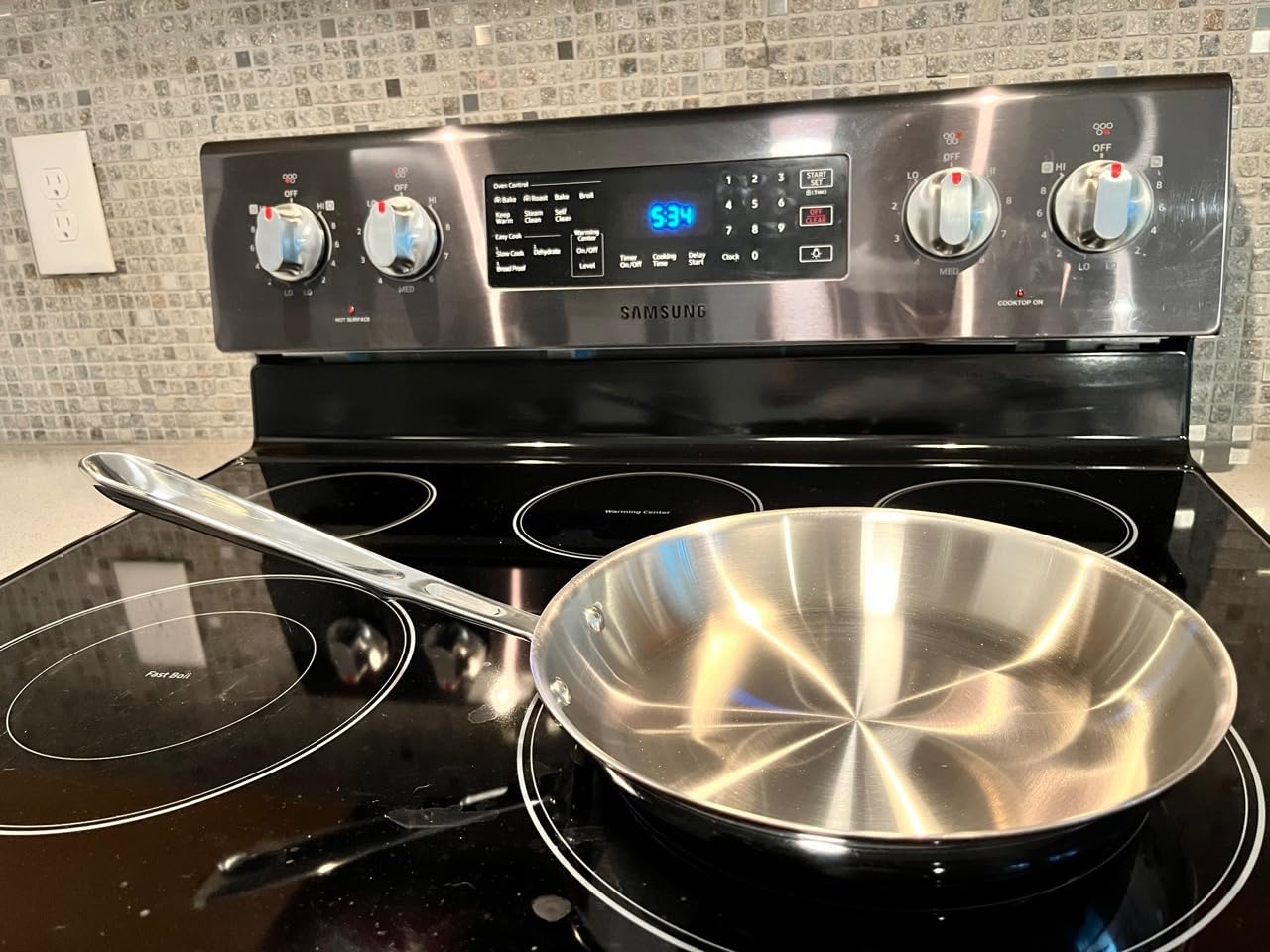 All-Clad Copper Core 5-Ply Stainless Steel Cookware Set 10 Piece Induction Oven Broiler Safe 600F Pots and Pans Silver customer photo 2