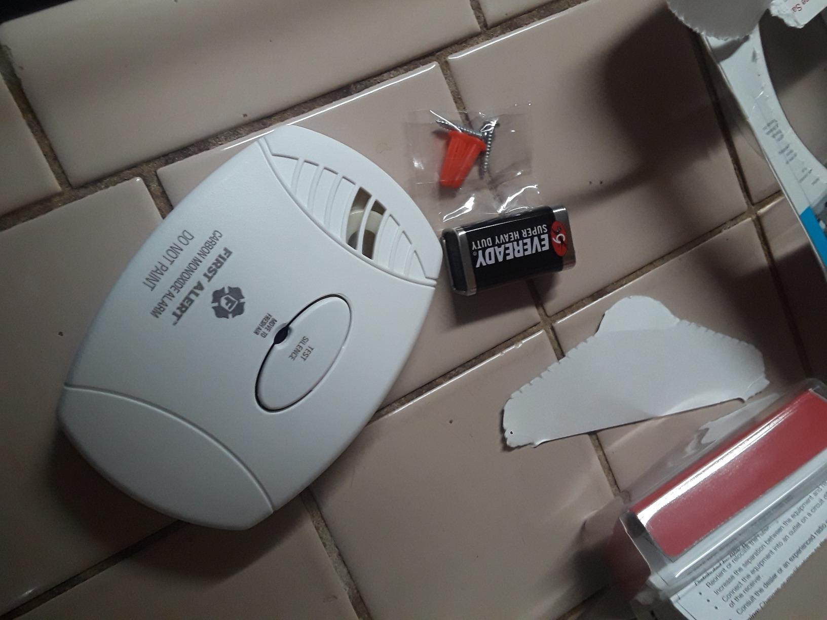 First Alert Battery Carbon Monoxide Alarm customer photo 1
