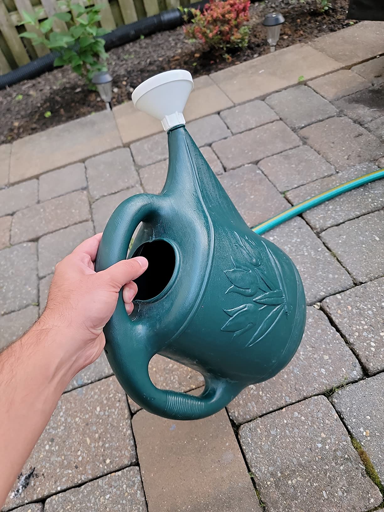 Root & Vessel Classic 2-Gallon Watering Can Outdoor, Hunter Green customer photo 2