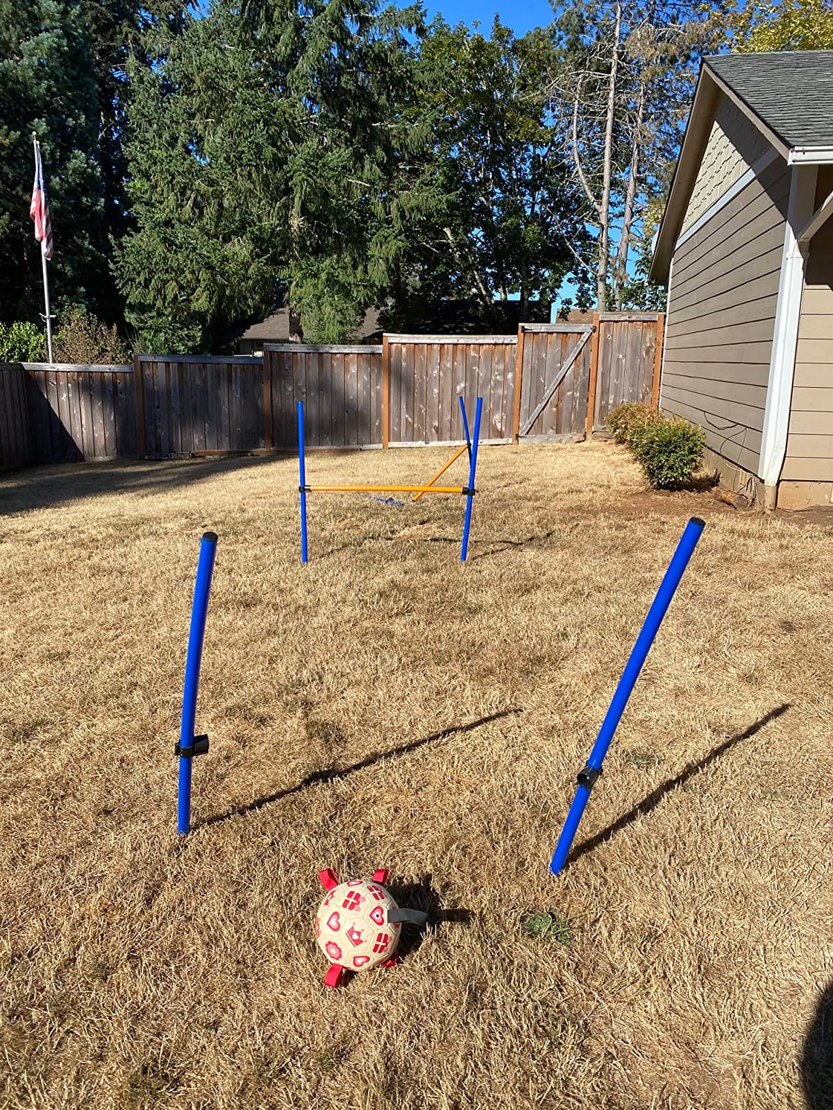 TRIXIE Dog Agility Hurdle with Height Adjustable Crossbar customer photo 2