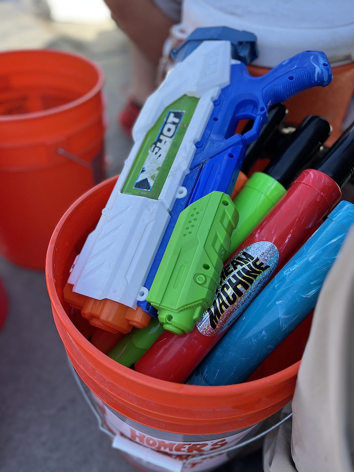 Stream Machine Water Gun Launcher TL-600 17 Inch Single Barrel Water Launcher, Water Soaker Gun Shoots 40+ ft, Pool Squirt Gun for Outdoor Summer Fun, Model Number: 80005 customer photo 1