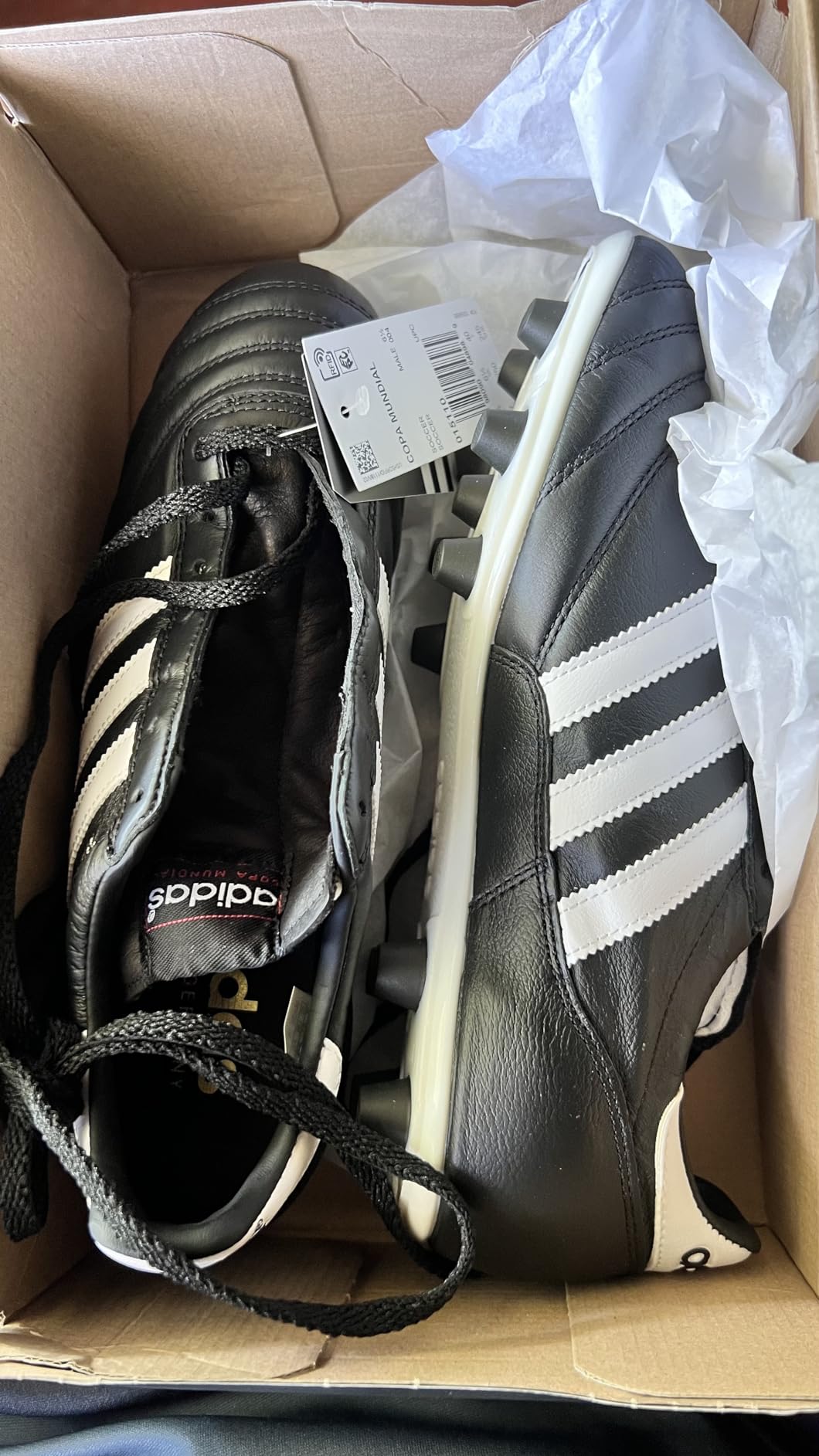 adidas Men's Copa Mundial Soccer Cleats customer photo 1