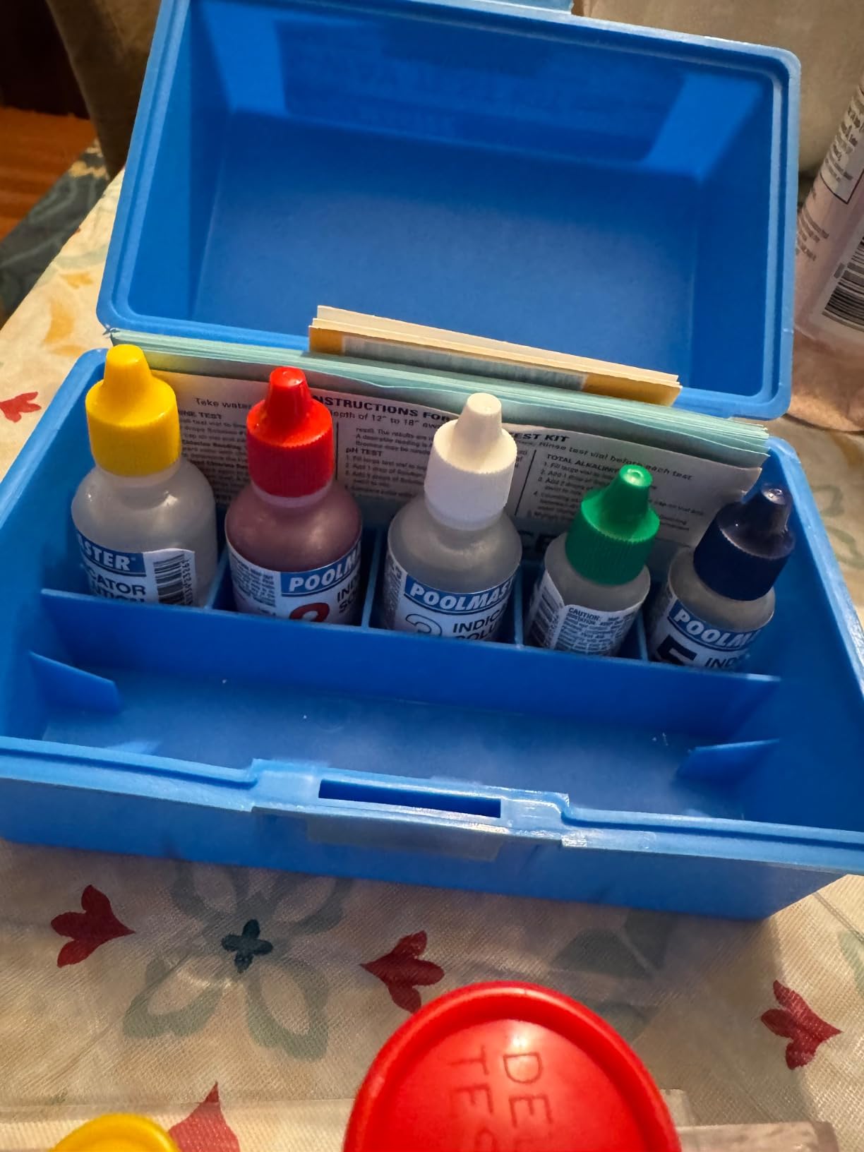 Poolmaster 5-Way Pool & Spa Water Test Kit with Liquid Reagents | Tests chlorine, bromine, pH, total alkalinity, and acid demand for pool and spa water with easy liquid reagents customer photo 2