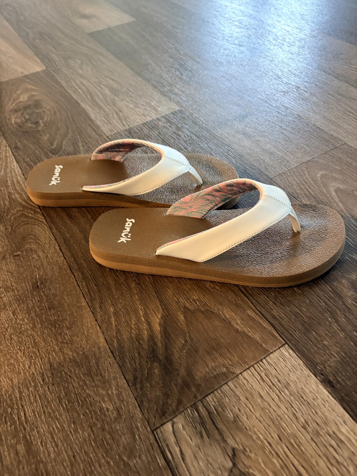 Sanuk Yoga Mat II | Flip Flops for Women | Yoga Sandals For Women | Women's Beach Sandals | Memory Foam Footbed customer photo 2