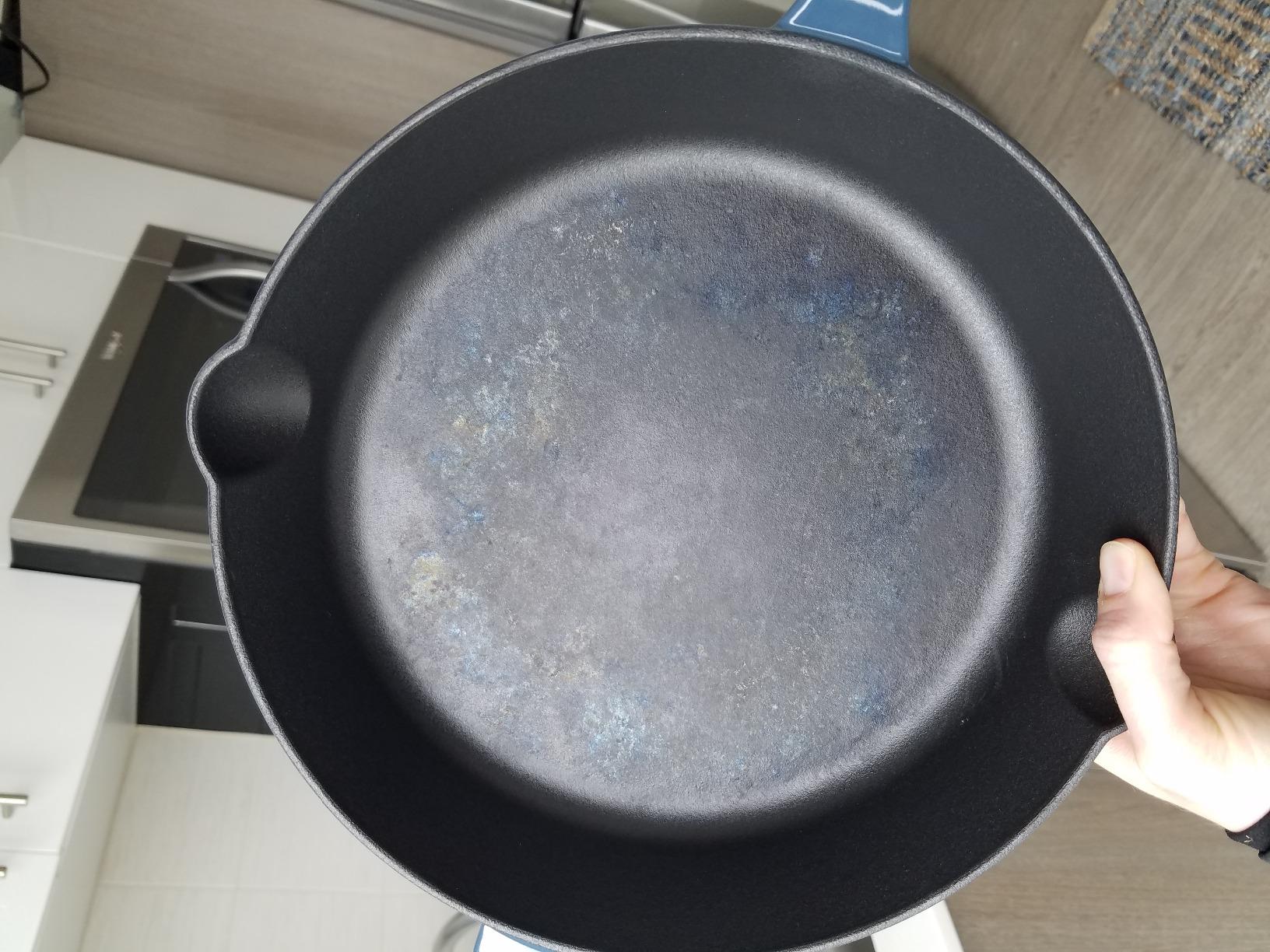 Cuisinart CI22-24BG Chef's Classic Enameled Cast Iron Round Fry Pan, 10-Inch, Provencal Blue customer photo 1