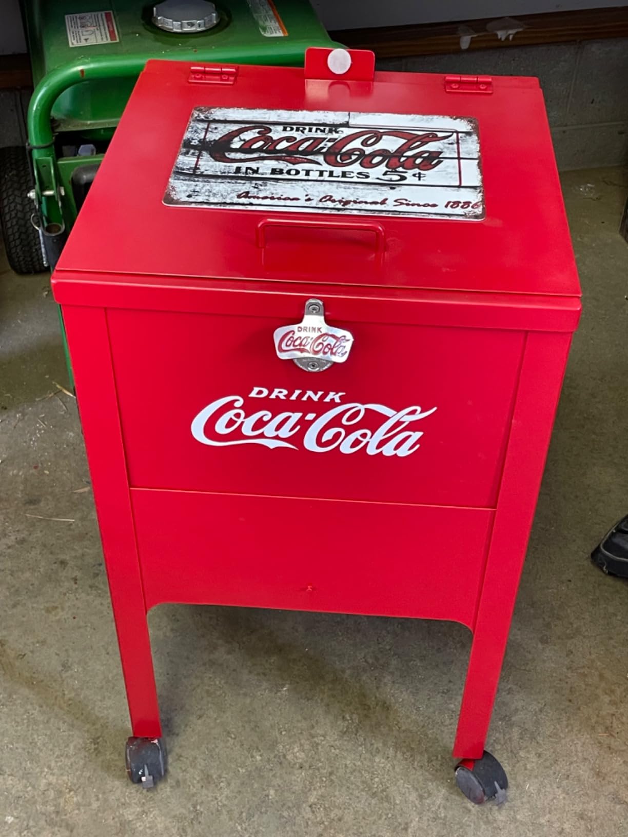 TableCraft Coca-Cola Wall Mount Bottle Opener Small customer photo 2