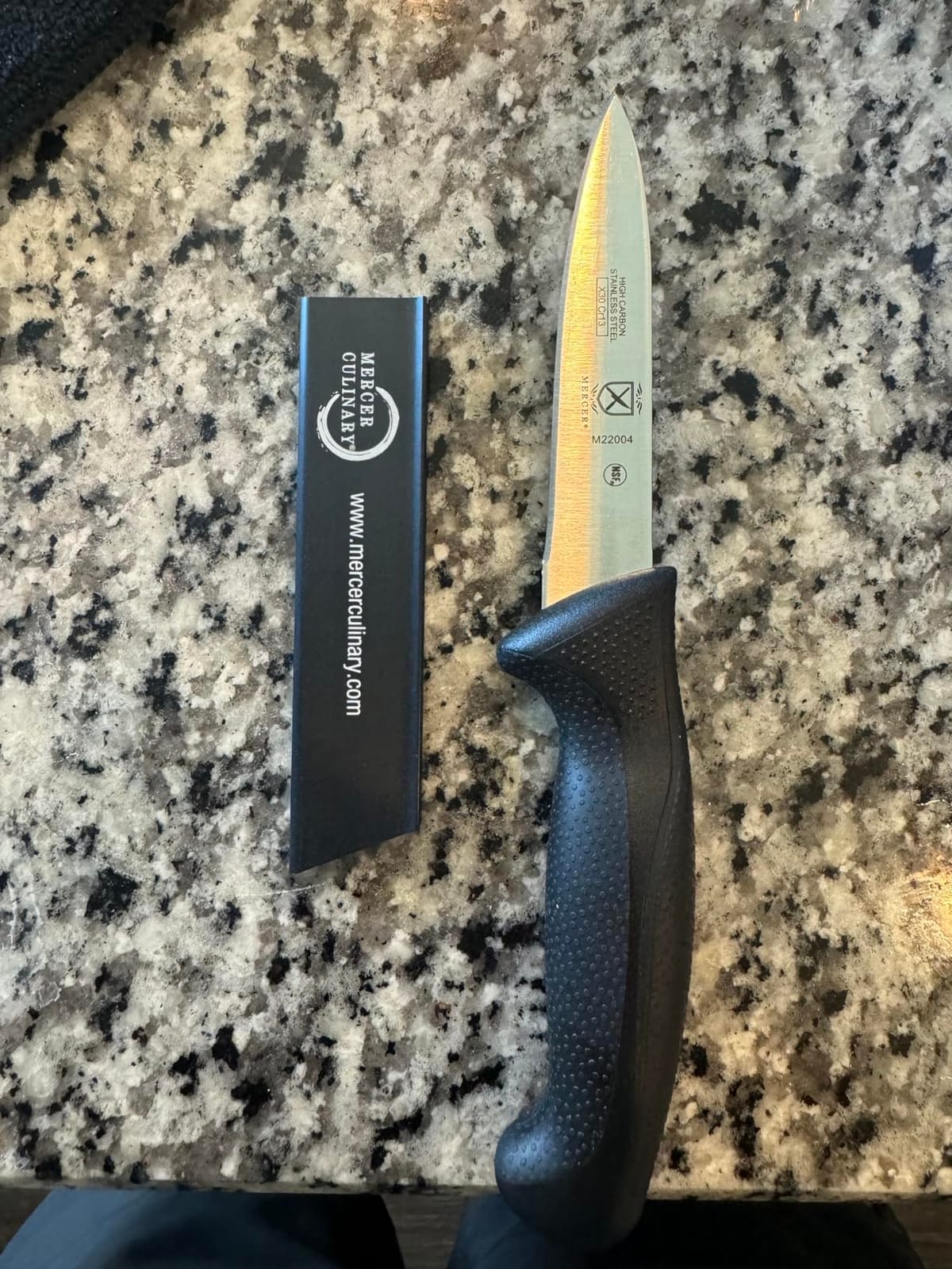Mercer Culinary M22003 Millennia Black Handle, 3.5-Inch, Paring Knife customer photo 1