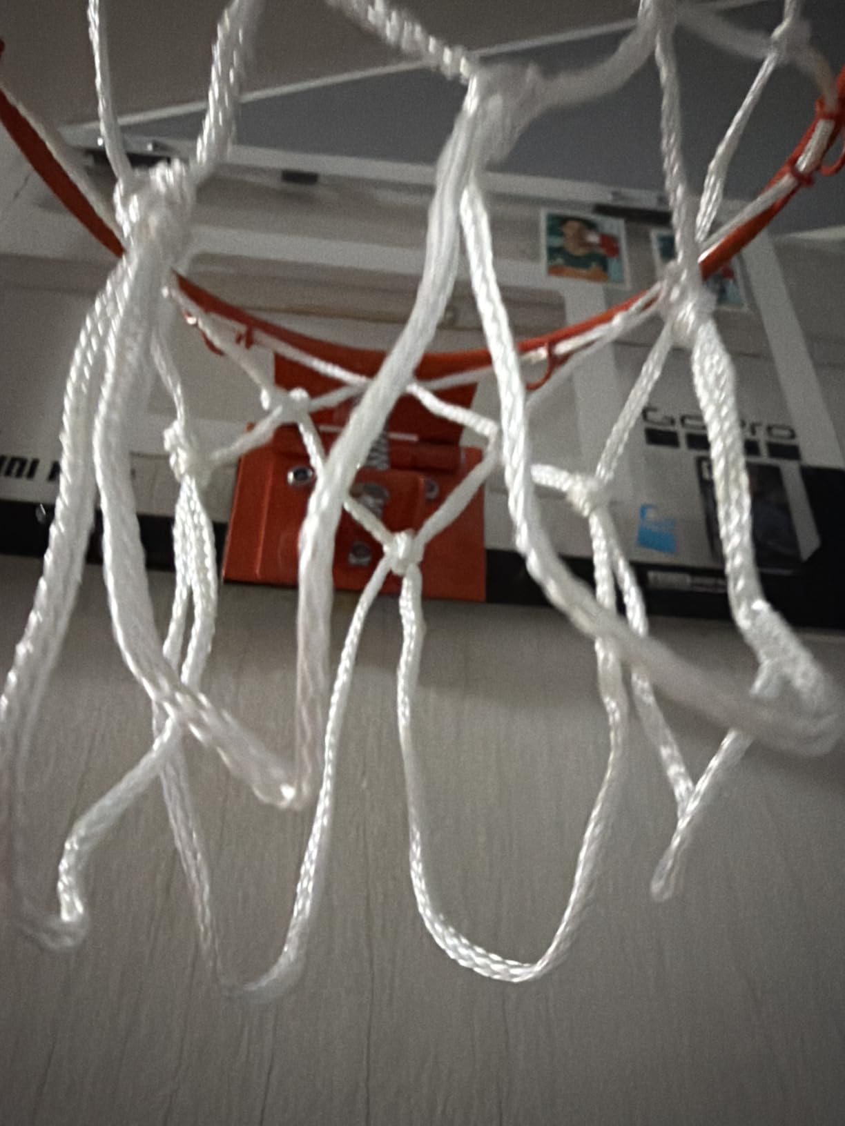 SKLZ Pro Mini Indoor Basketball Hoop with Ball, Over the Door, Shatter-Proof Backboard, Spring-Action Break-Away Steel Rim, Great for Home, Dorm Room, and Office customer photo 1
