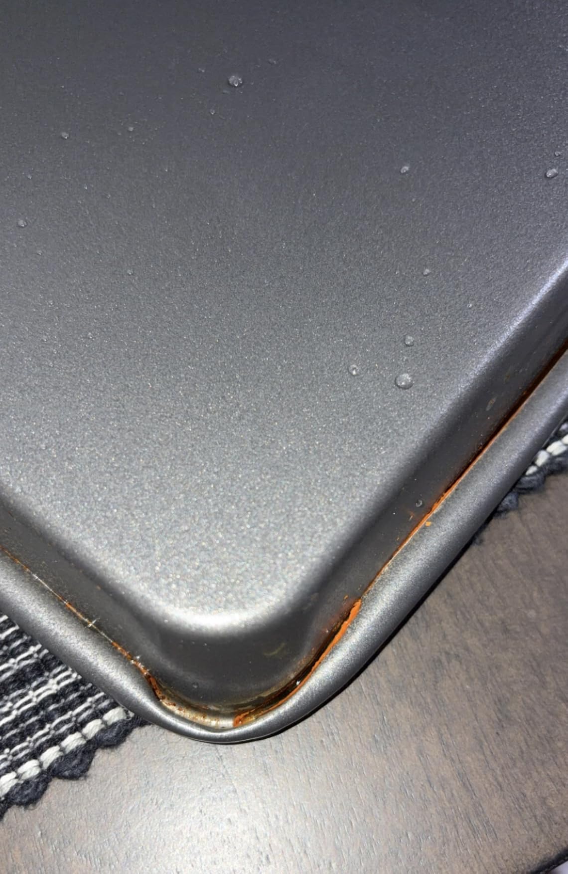 GoodCook Everyday Nonstick Baking Sheet Set, 3 Pack Includes Small, Medium and Large Pans Carbon Steel Construction Cookie Sheets, Gray customer photo 2