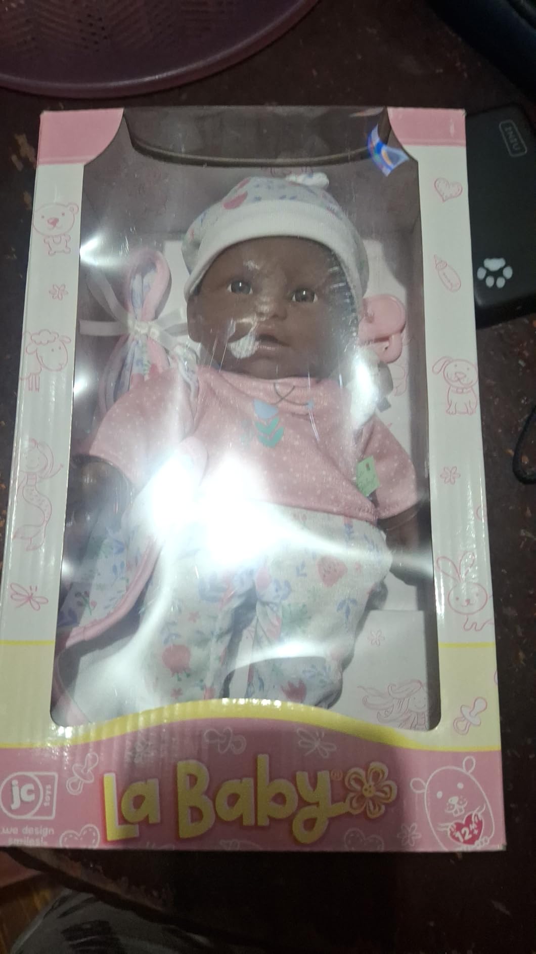 JC Toys La Baby Caucasian Baby Doll Set – 11 Inch Soft Baby Doll | Washable |Removable Pink Outfit w/ Hat & Blanket | For Children 12 Months + customer photo 2