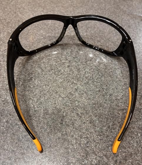 Dewalt Dominator Safety Glasses Dpg94 Unisex Adult Non Slip Polarized Mirrored Rubber Full Rim customer photo 1