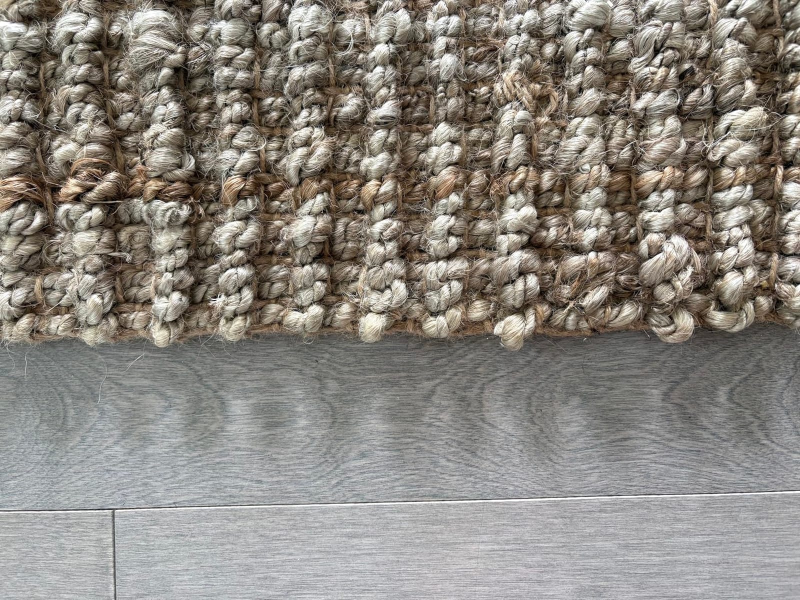 SAFAVIEH Natural Fiber Area Rug 8x10, Jute Knotted Large Natural NF447A customer photo 2