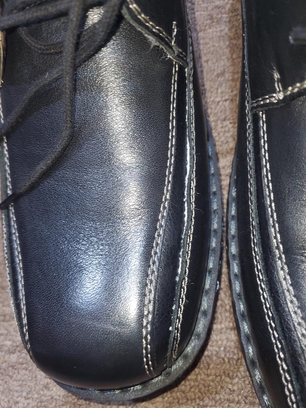 DOCKERS Mens Trustee Leather Cap Toe Dress Oxford Shoes customer photo 1