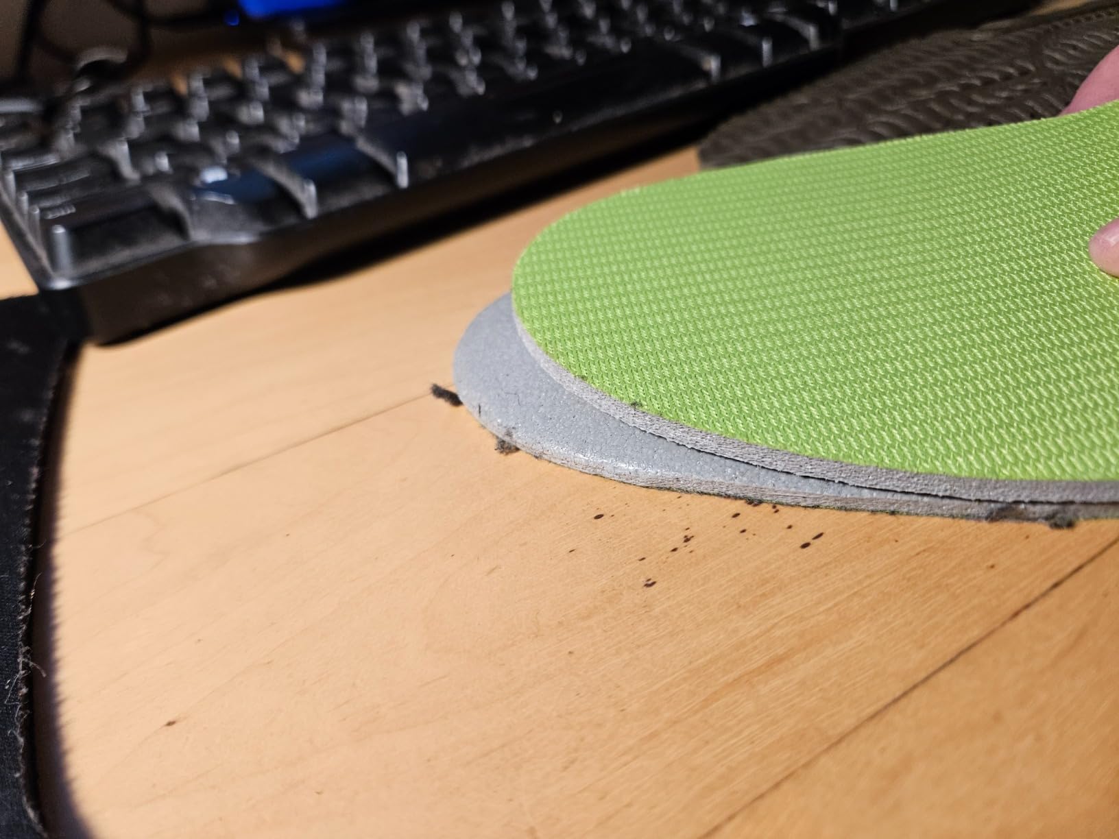 Superfeet All-Purpose Support High Arch Insoles (Green) for Active Lifestyle with High Arch Support - Men 9.5-11 / Women 10.5-12 customer photo 1