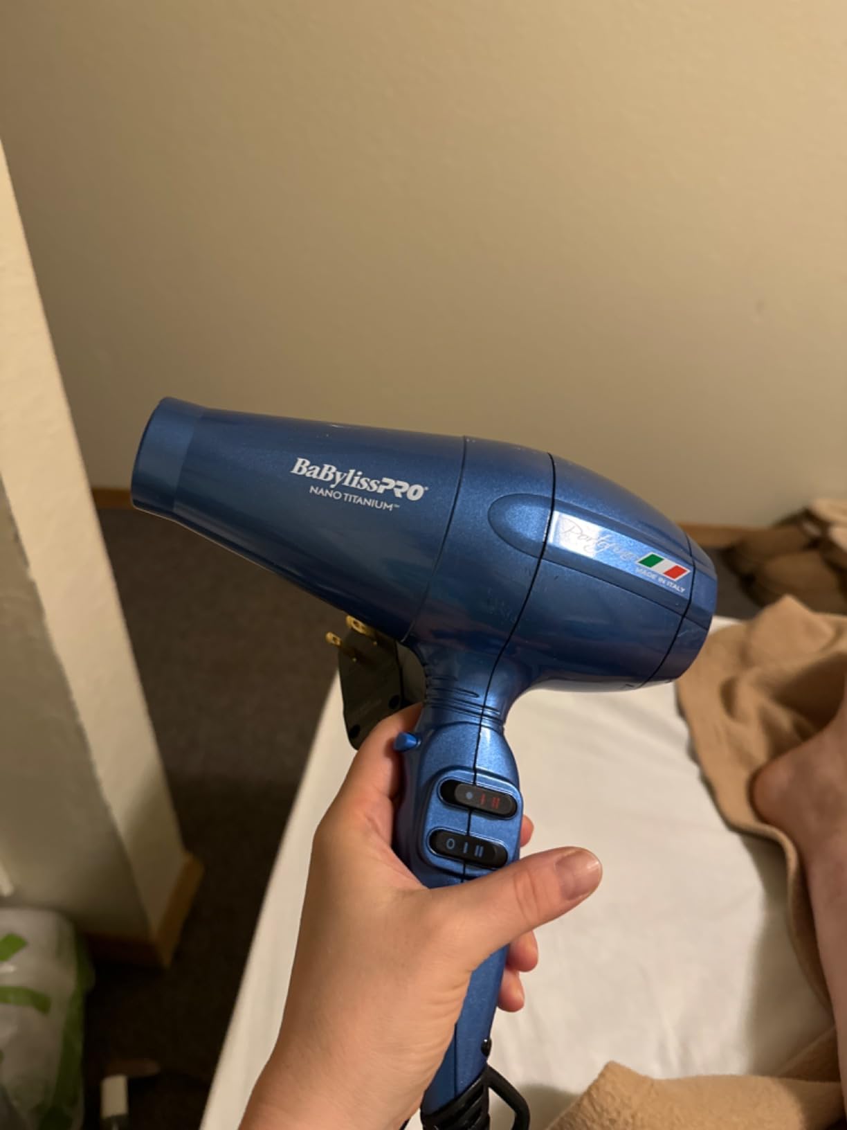 BaBylissPRO Nano Titanium Italian Portofino Hair Dryer - Professional 2000 Watt Blow Dryer customer photo 2