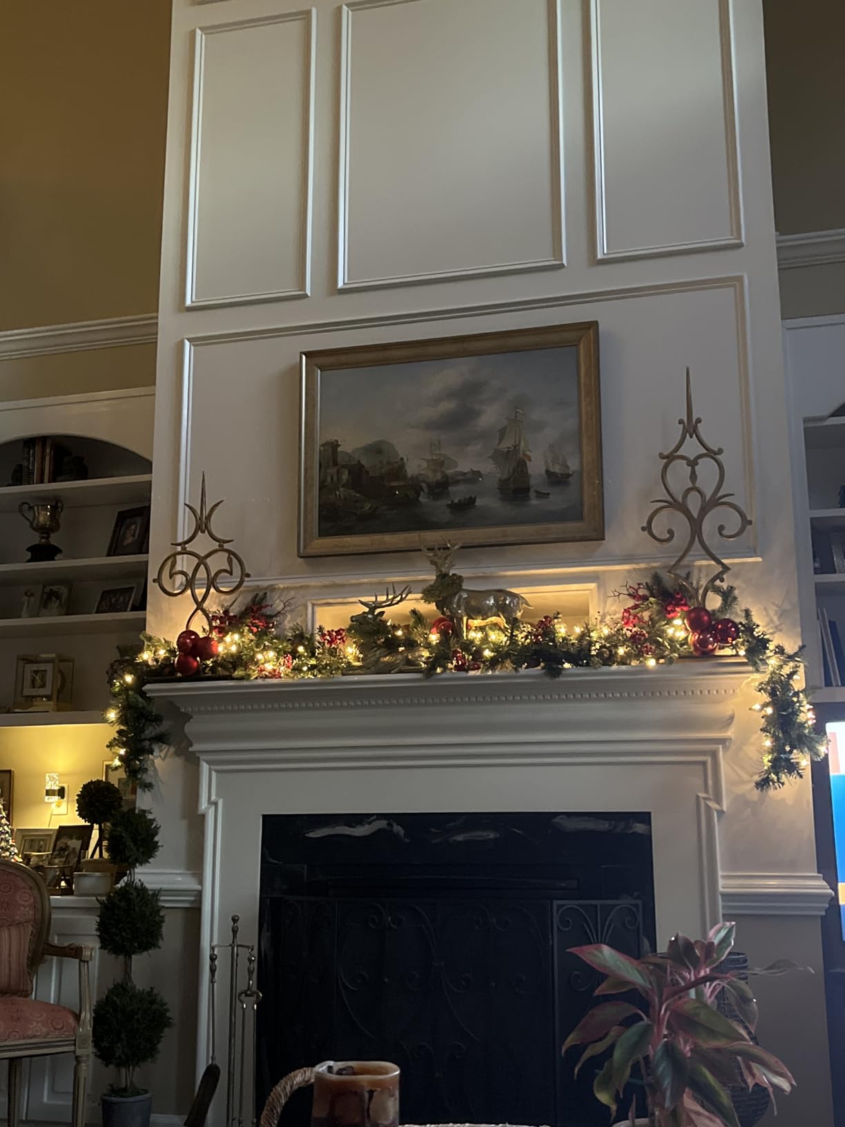 National Tree Company 9ft Pre-Lit Carolina Pine Christmas Garland customer photo 2