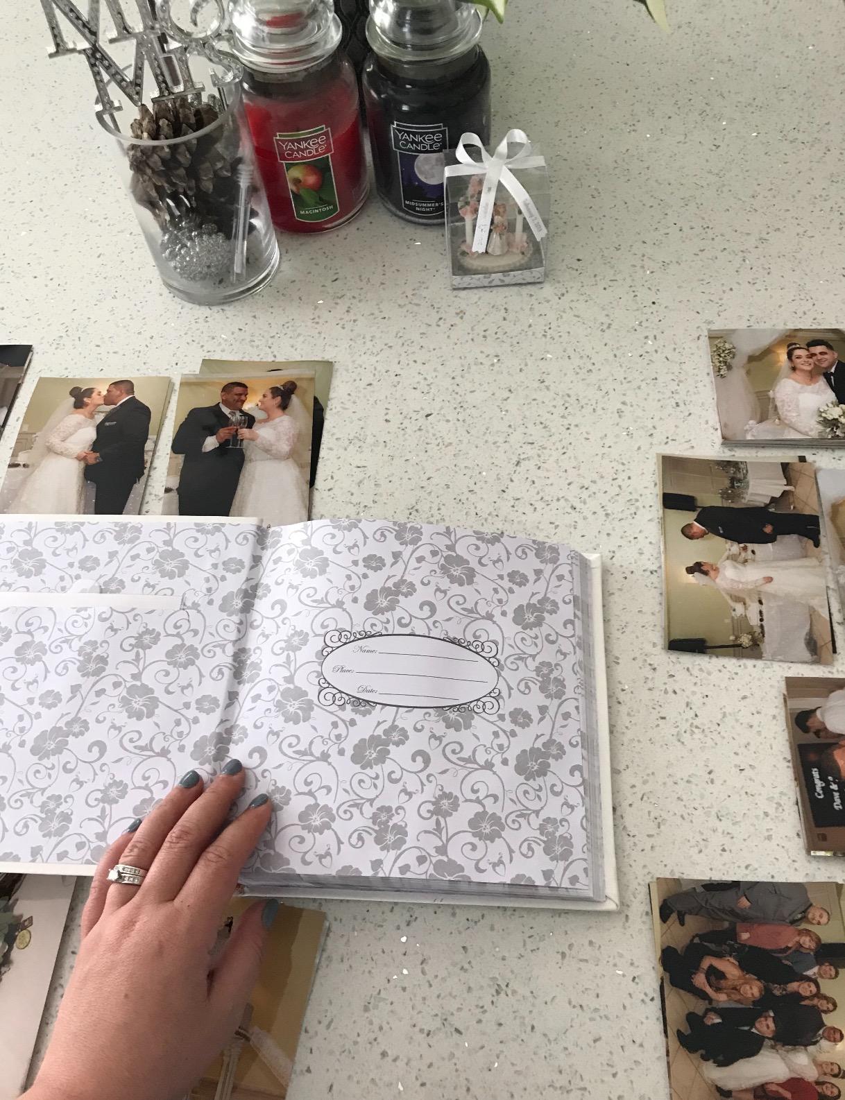 OUR WEDDING album by Malden holds 160 photos - 4x6 customer photo 1