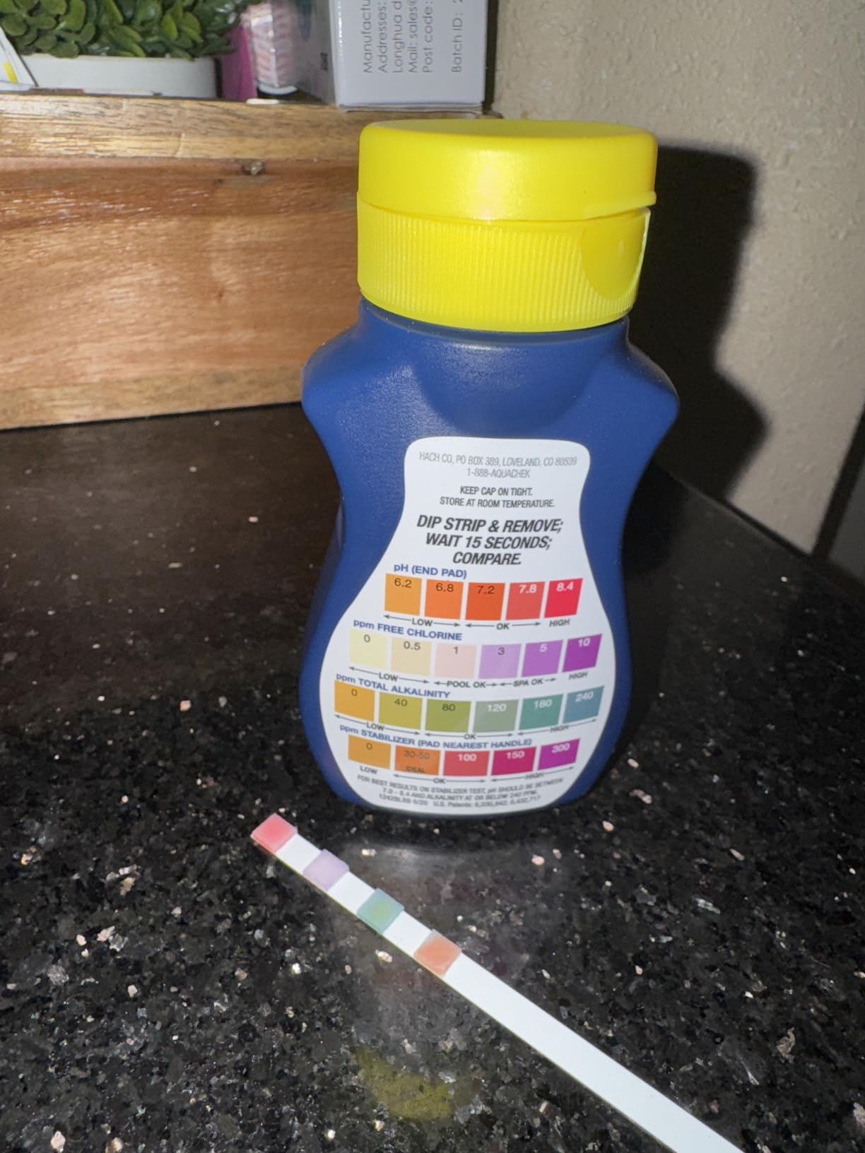 AquaChek Yellow 4-Way Pool and Spa Test Strips - 50 Yellow Test Strips - Swimming Pool Test Strips For pH, Free Chlorine, Total Alkalinity, and Cyanuric Acid - Quick and Accurate Results - Testing Kit customer photo 1