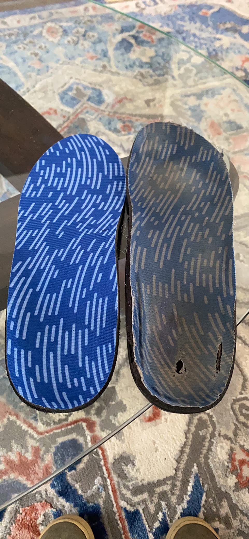 PowerStep Pinnacle Maxx Orthotic Insoles, Maximum Stability & Comfort, Firm & Flexible Angled Heel, Flat Feet & Overpronation, Heavy Duty Shoe Inserts for Men & Women, Made in USA customer photo 2