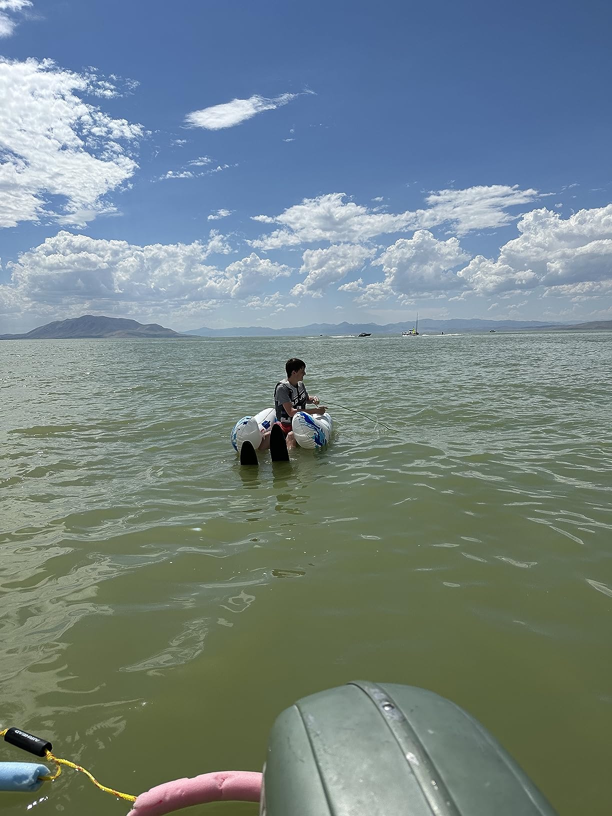 Rave Sports Aqua Buddy Inflatable Water Sports Ski or Wakeboard Trainer customer photo 1