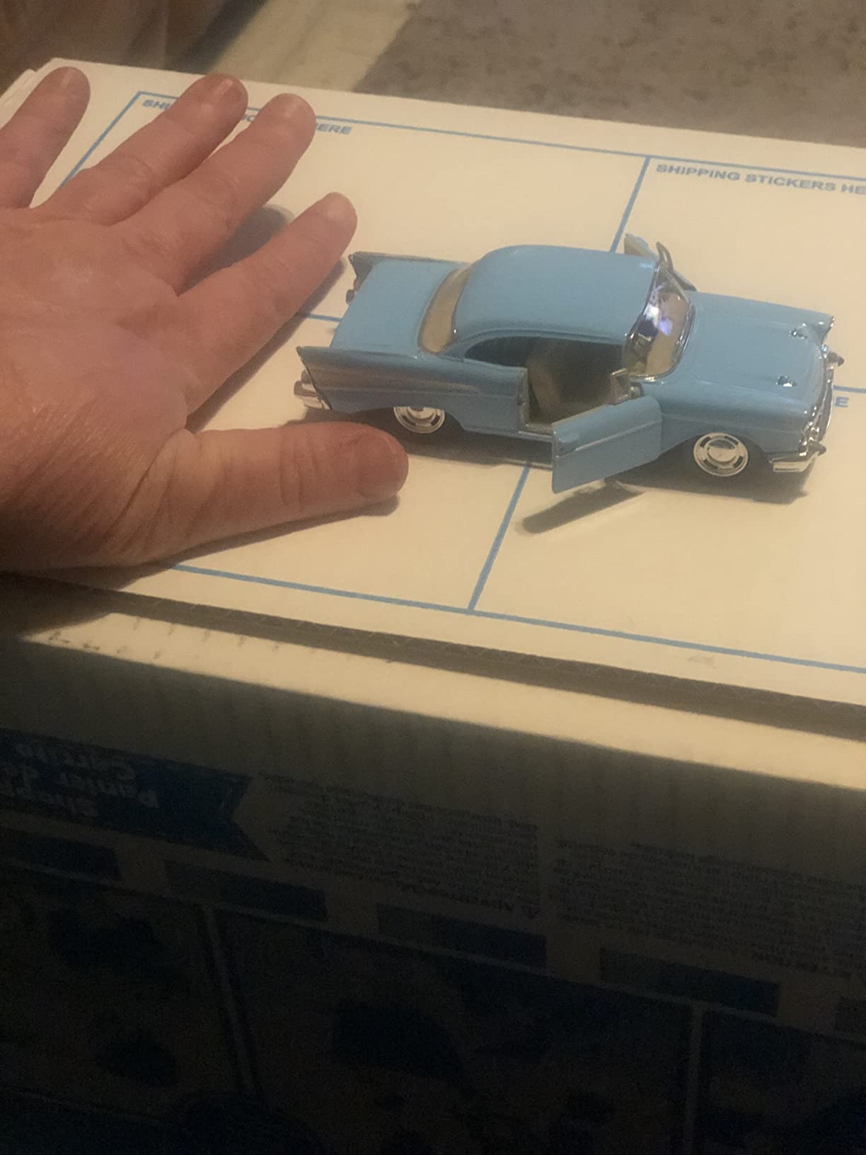 KiNSMART 1957 Chevy Bel Air Coupe 1:40 Scale 5