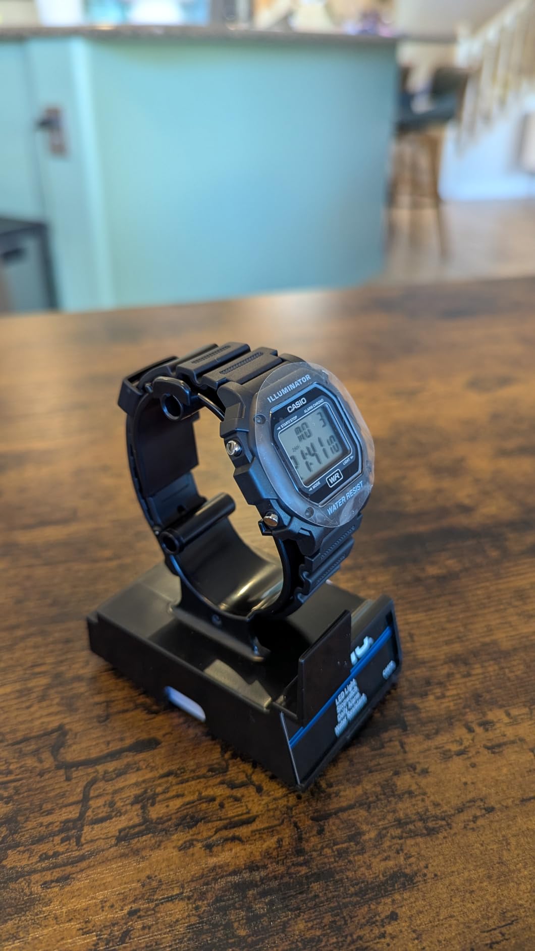 Casio F108WH Series | Men's Digital Watch | Illuminator | Water Resistant | LED Light | Daily Alarm | 1/100 SEC Stopwatch | 3 Hands (HR, Min, SEC) | Date/Day Display | Daily Alarm | 7 Year Battery customer photo 1