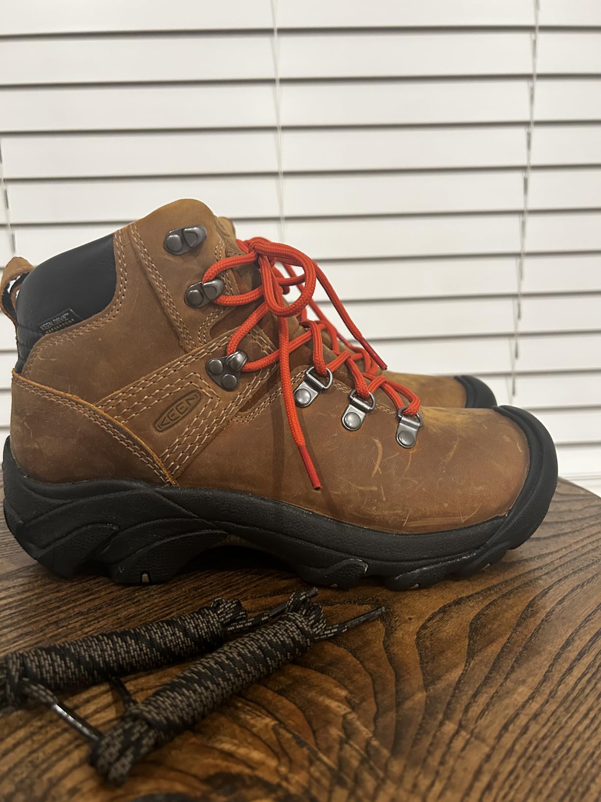 KEEN Women's Pyrenees Mid Height Waterproof Hiking Boots customer photo 2