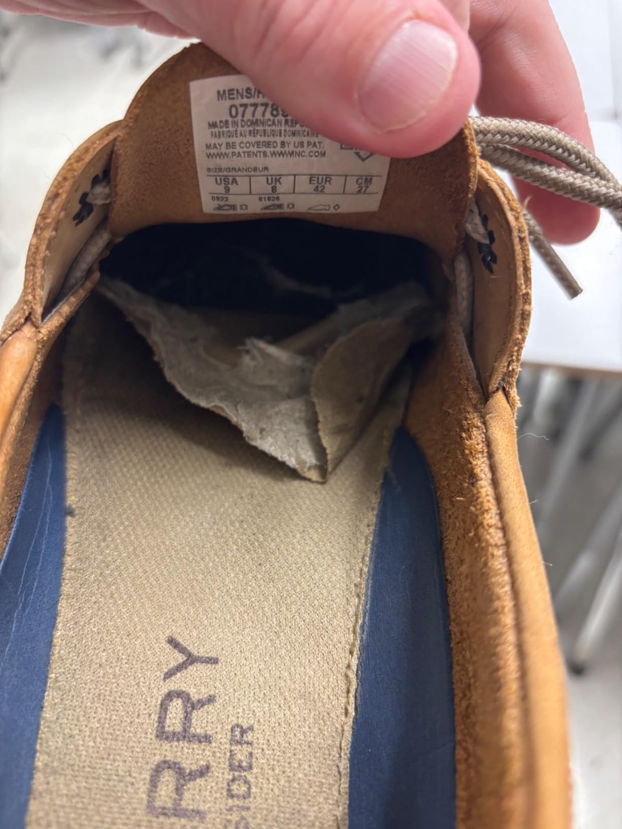 Sperry Men's Leeward 2-Eye Leather Boat Shoe customer photo 2