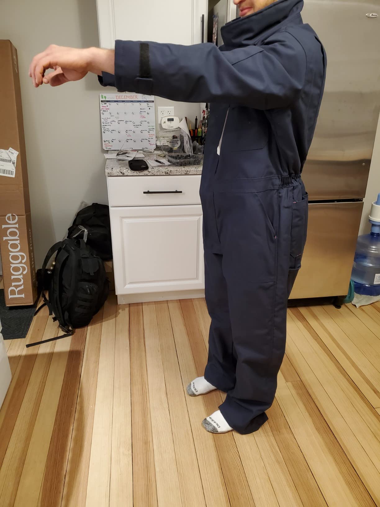 Red Kap Men's Insulated Blended Duck Coverall customer photo 2