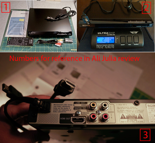 Sony DVPSR510H DVD Player, with HDMI port (Upscaling) customer photo 1